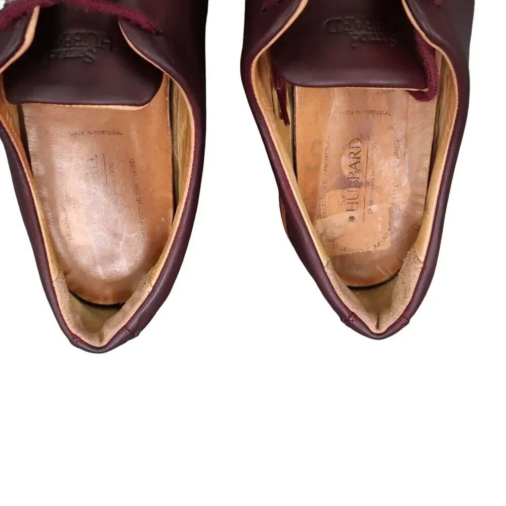 Samuel Hubbard Shoes Women 7 Sneaker Oxford Derby Leather Comfort Lifestyle Plum